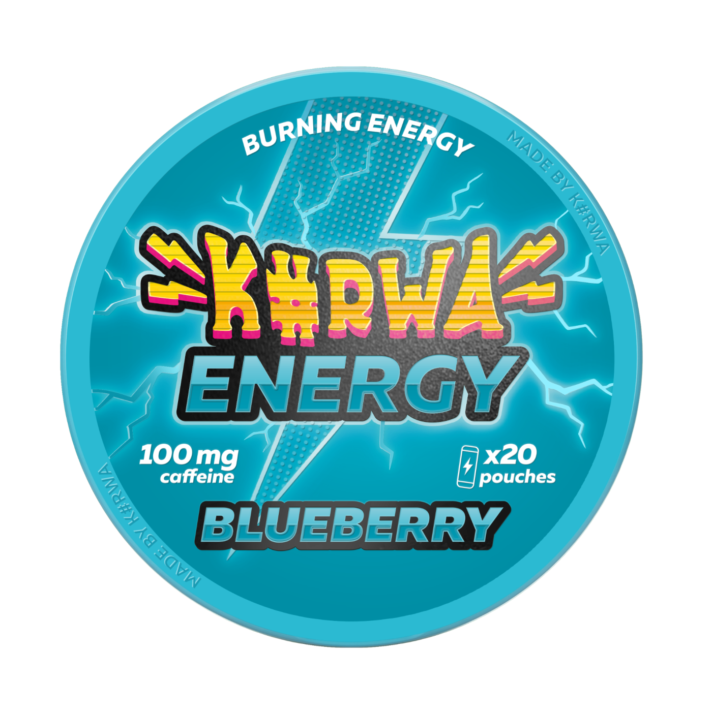 Kurwa Energy – saszetki z jagodami 100 mg