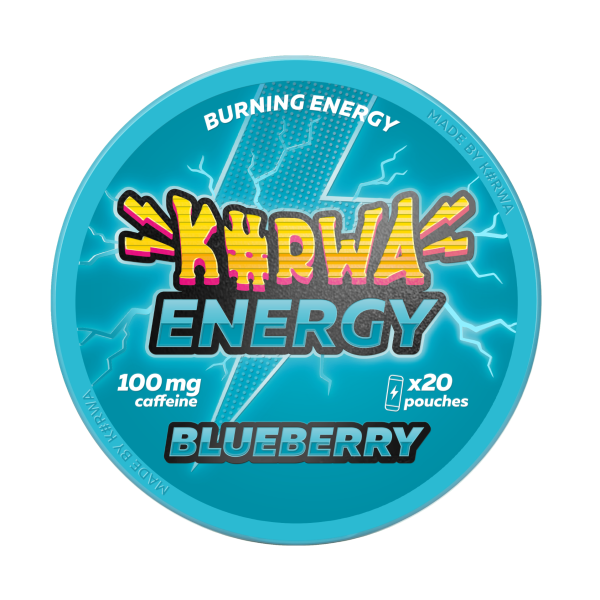 Kurwa Energy – saszetki z jagodami 100 mg