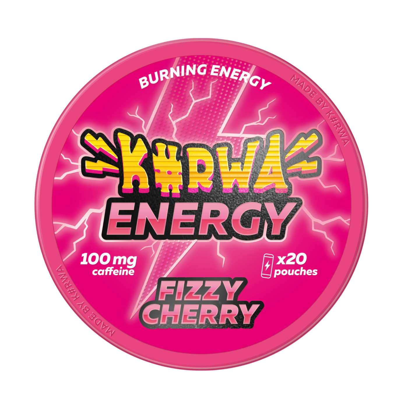 Fizzy Cherry 100 mg – saszetki Kurwa Energy