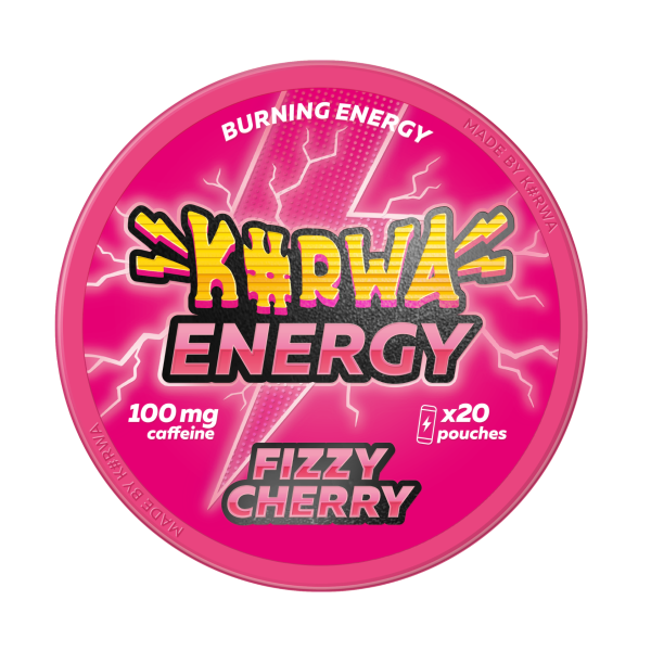 Fizzy Cherry 100 mg – saszetki Kurwa Energy