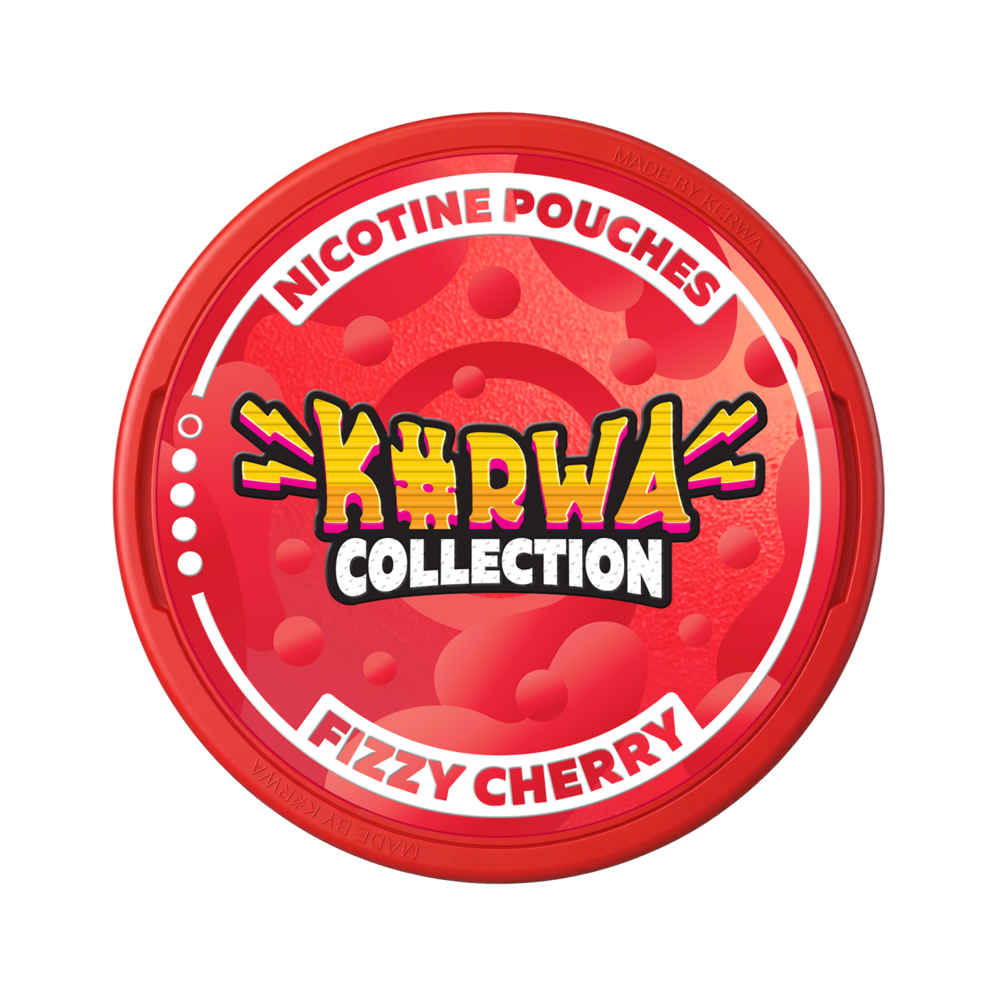 „Fizzy Cherry“ 12 mg „Kurwa Collection“ nikotīna maisiņi