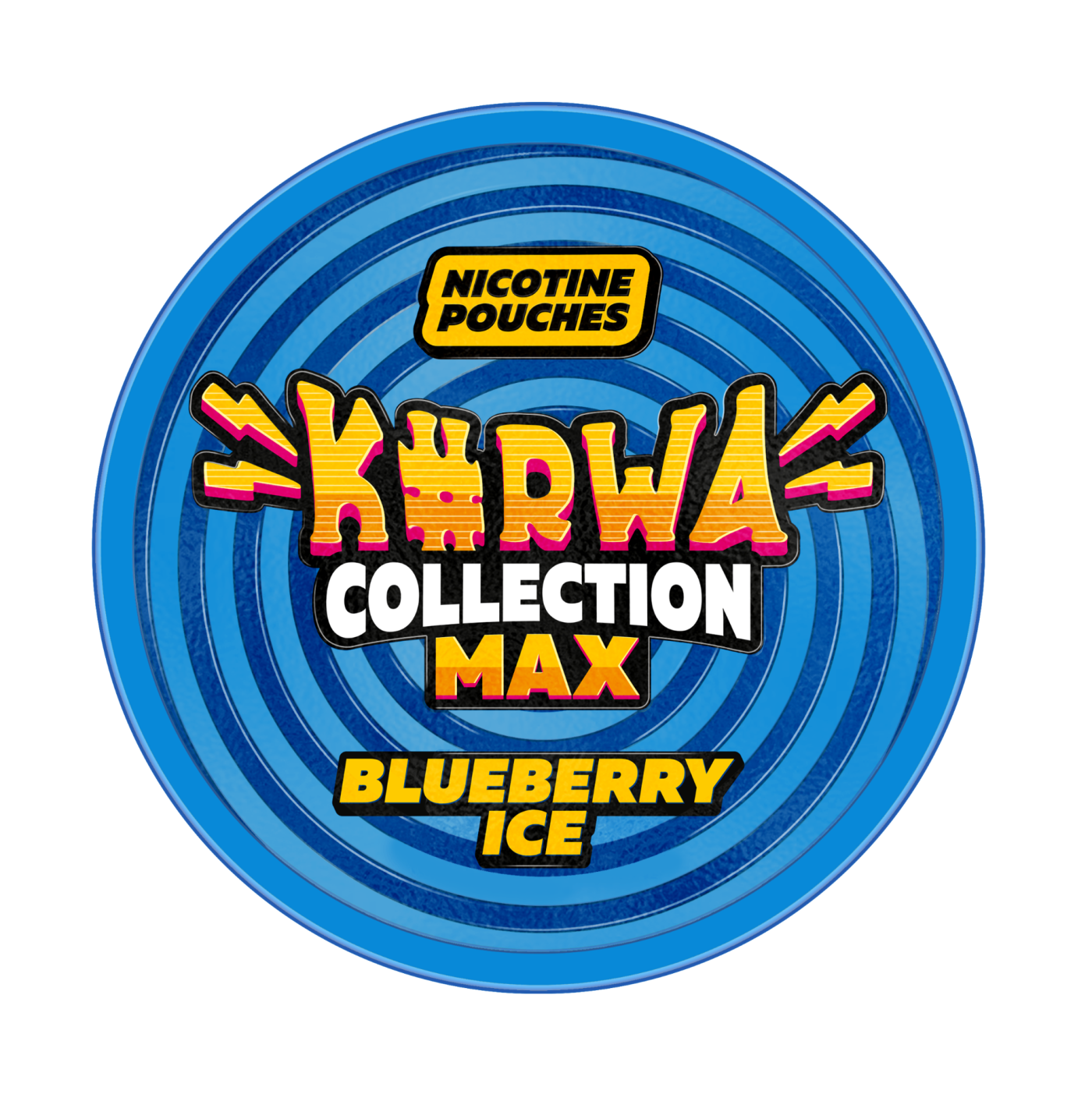 Blueberry Ice 43 mg Kurwa Collection MAX nikotiinikotid