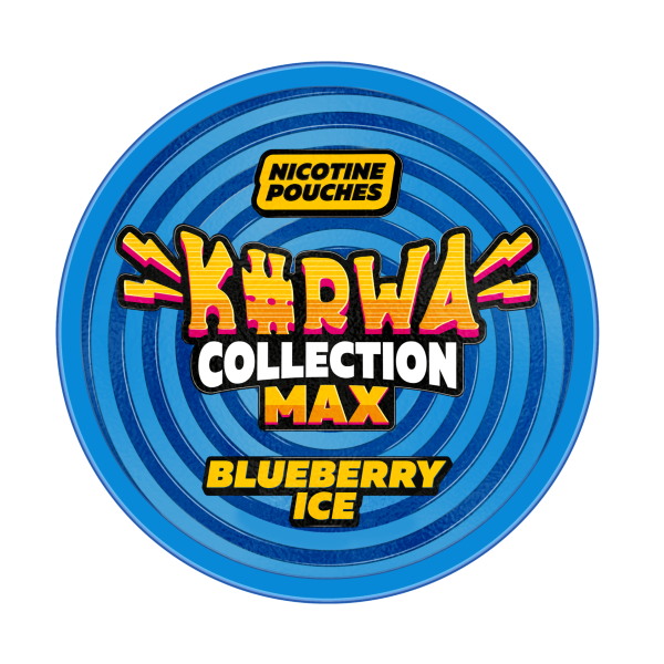 Blueberry Ice 43 mg Kurwa Collection MAX -nikotiinipussit