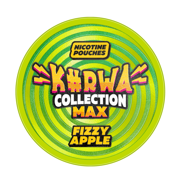 Fizzy Apple 43 mg Kurwa Collection MAX nikotiinikotid