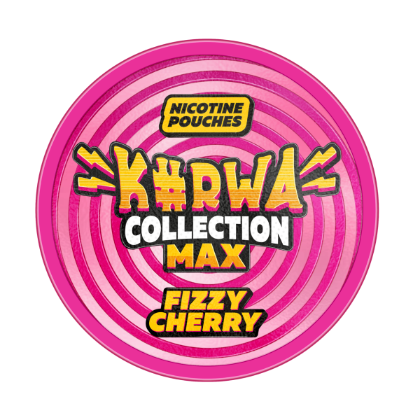 Fizzy Cherry 43 mg Kurwa Collection MAX nikotiinikotid