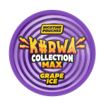 „Grape Ice“ 43 mg — „Kurwa Collection“ MAX nikotīna maisiņi