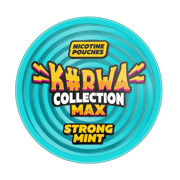 Tugeva piparmündimaitsega 43 mg Kurwa Collection MAX nikotiinikotid