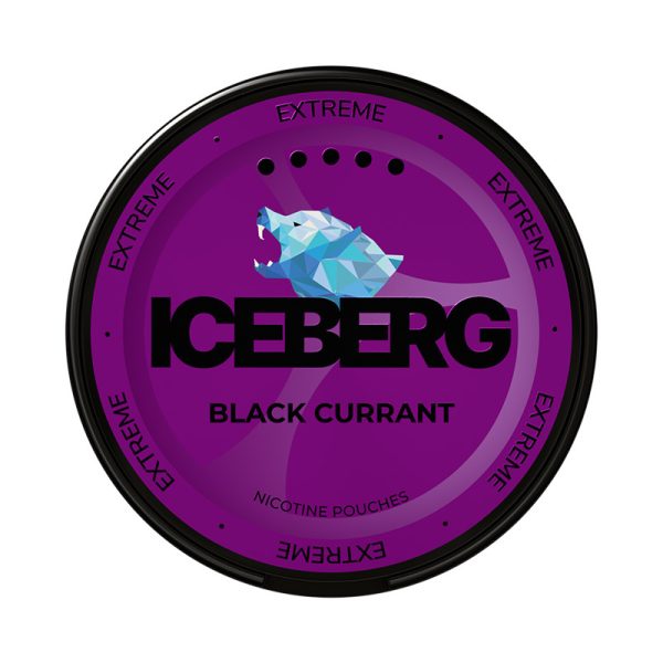 Black Currant Extreme 50 mg-os ICEBERG nikotintasakok