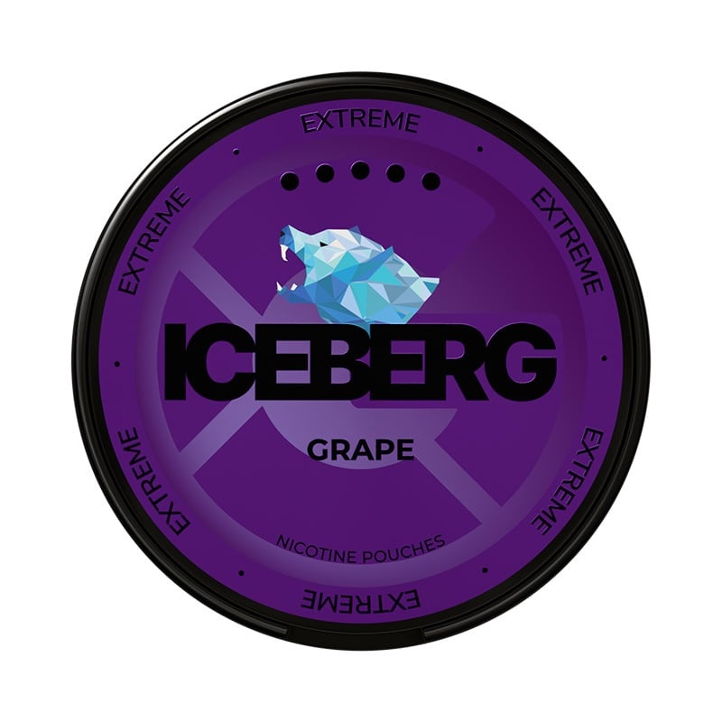 Grape Extreme 50 mg ICEBERG nikotintasakok
