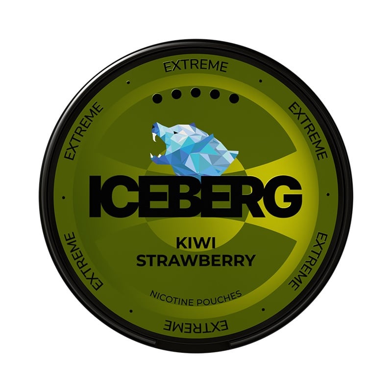 Kiwi Strawberry Extreme 50 mg ICEBERG nicotinezakjes
