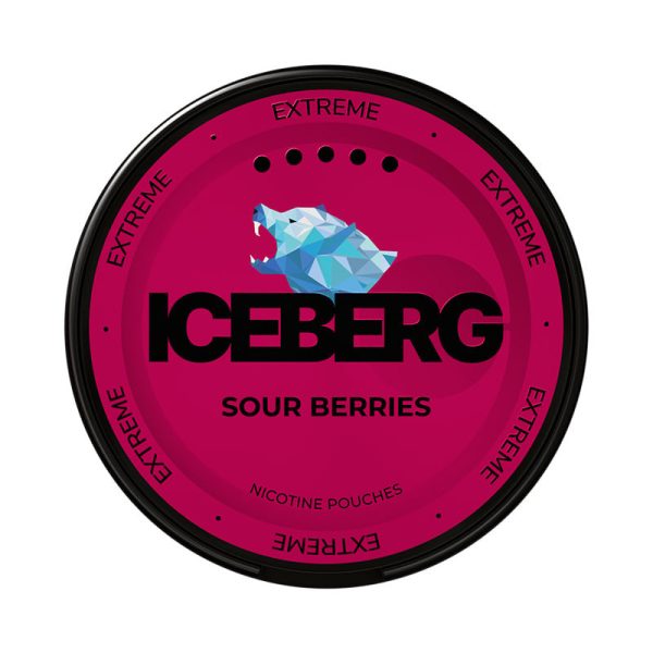 Sour Berries Extreme 50 mg-os ICEBERG nikotintasakok