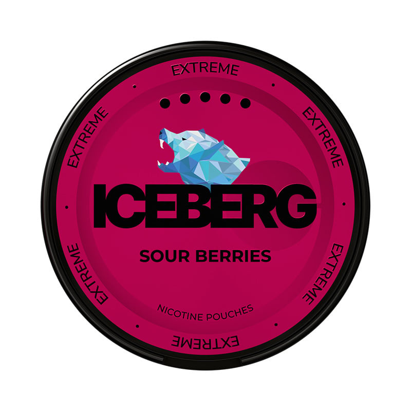 Sour Berries Extreme 50 mg nikotinové sáčky ICEBERG